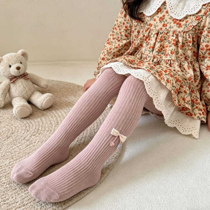 Korean Lifestyle & Kids Boutique Photos - Children Korean Ins Style Footed Tights