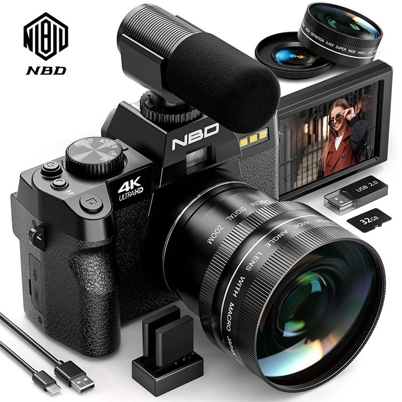 NBD S100F 48MP 4K Digital Came - đánh giá và giá Korean Lifestyle Vlog