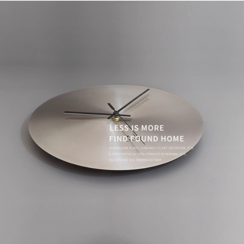 Stainless Steel 3d Wall Clock  - đánh giá và giá Korean Lifestyle Studio