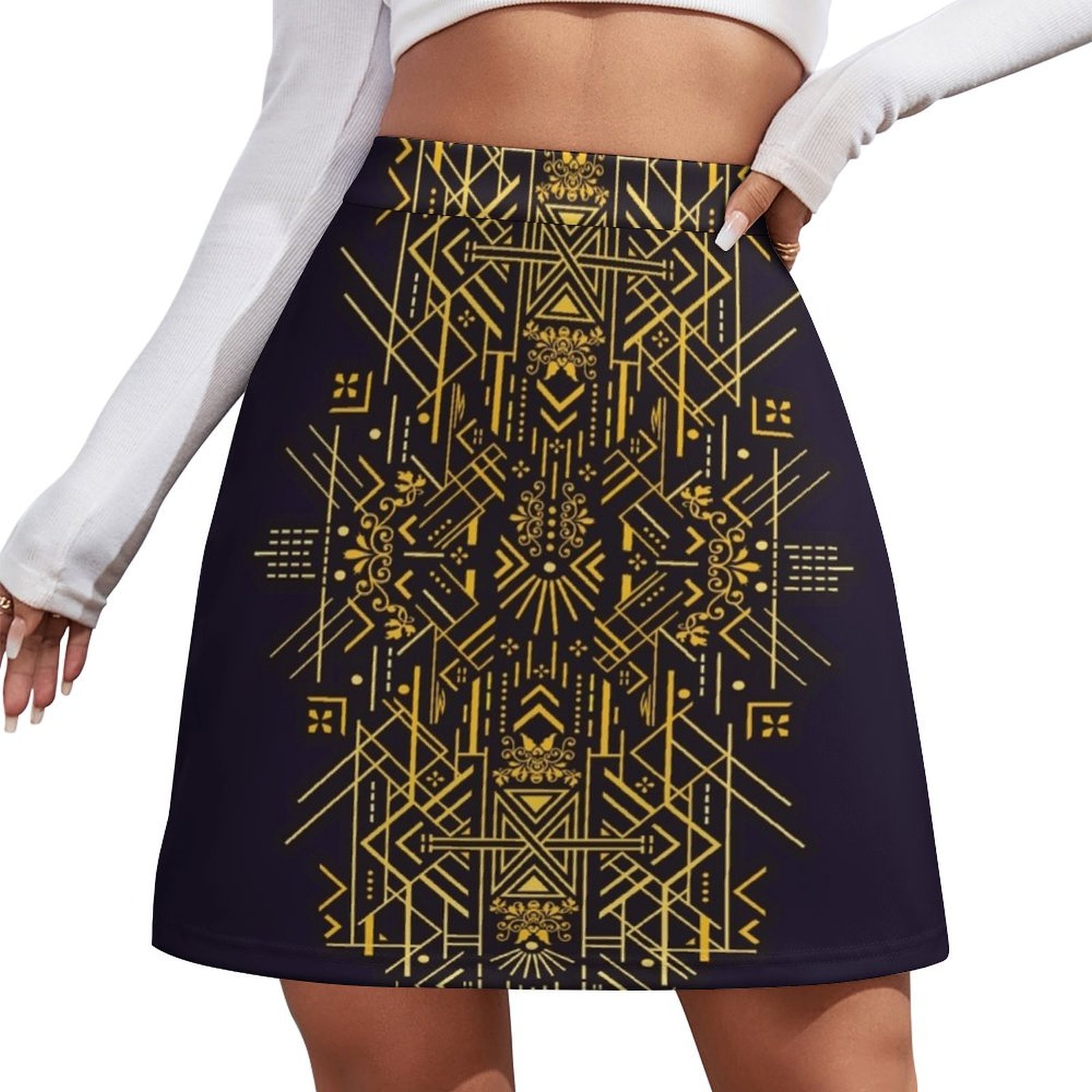 Life is Golden Mini Skirt wome - đánh giá và giá Korean Lifestyle & Kids Boutique Photos