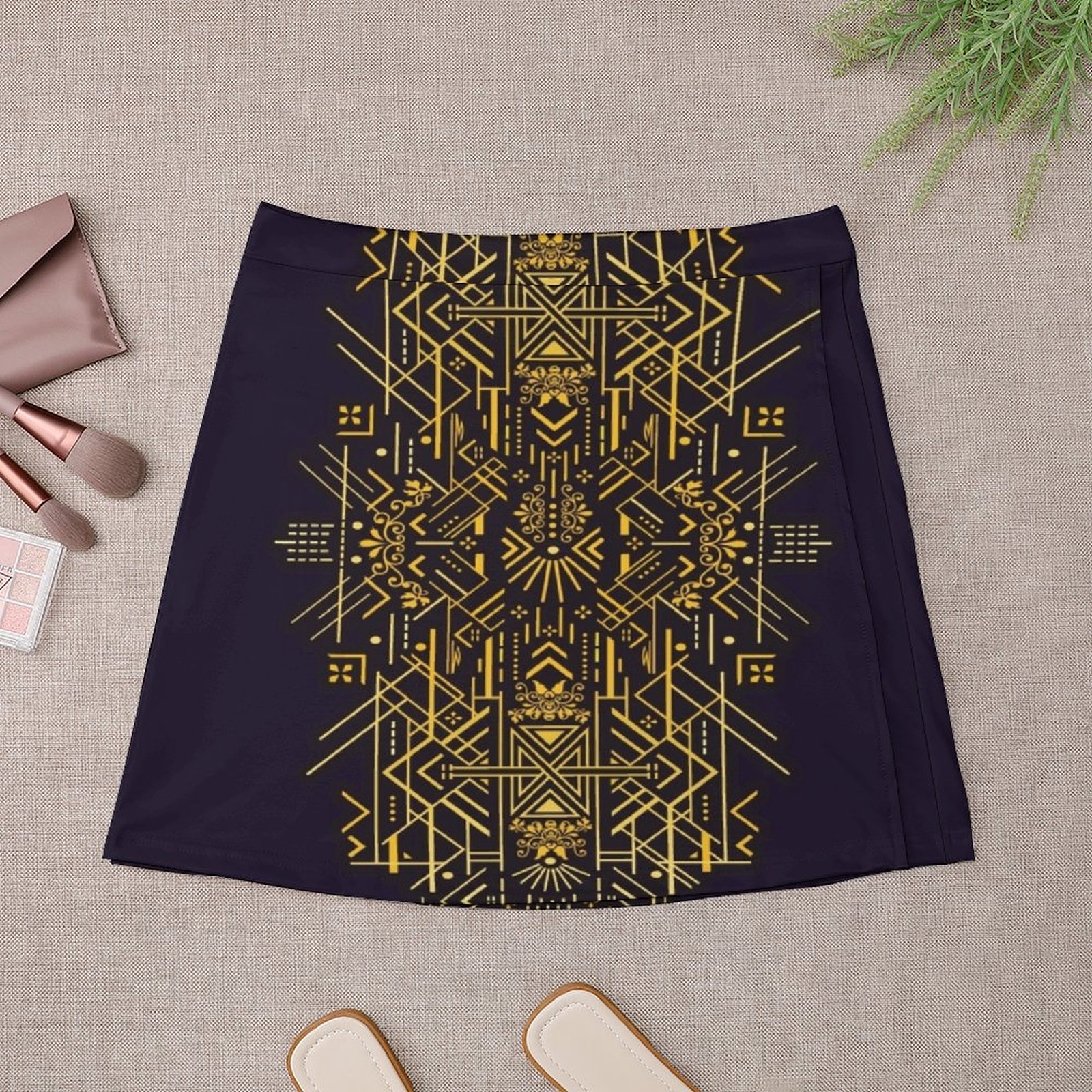 Life is Golden Mini Skirt wome - đánh giá và giá Korean Lifestyle & Kids Boutique Photos