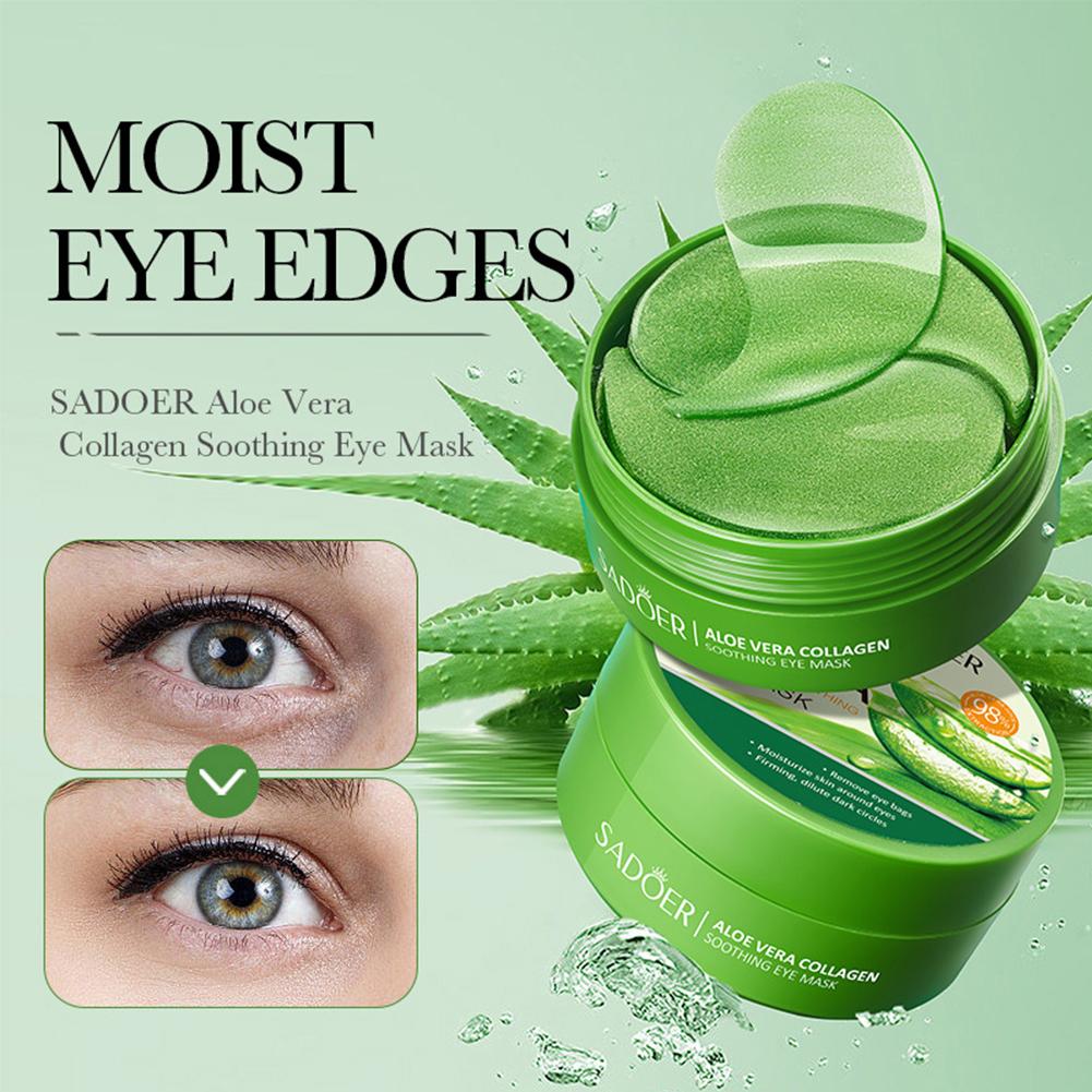 60pcs Aloe Vera Collagen Under - đánh giá và giá Sheet Mask Collagen