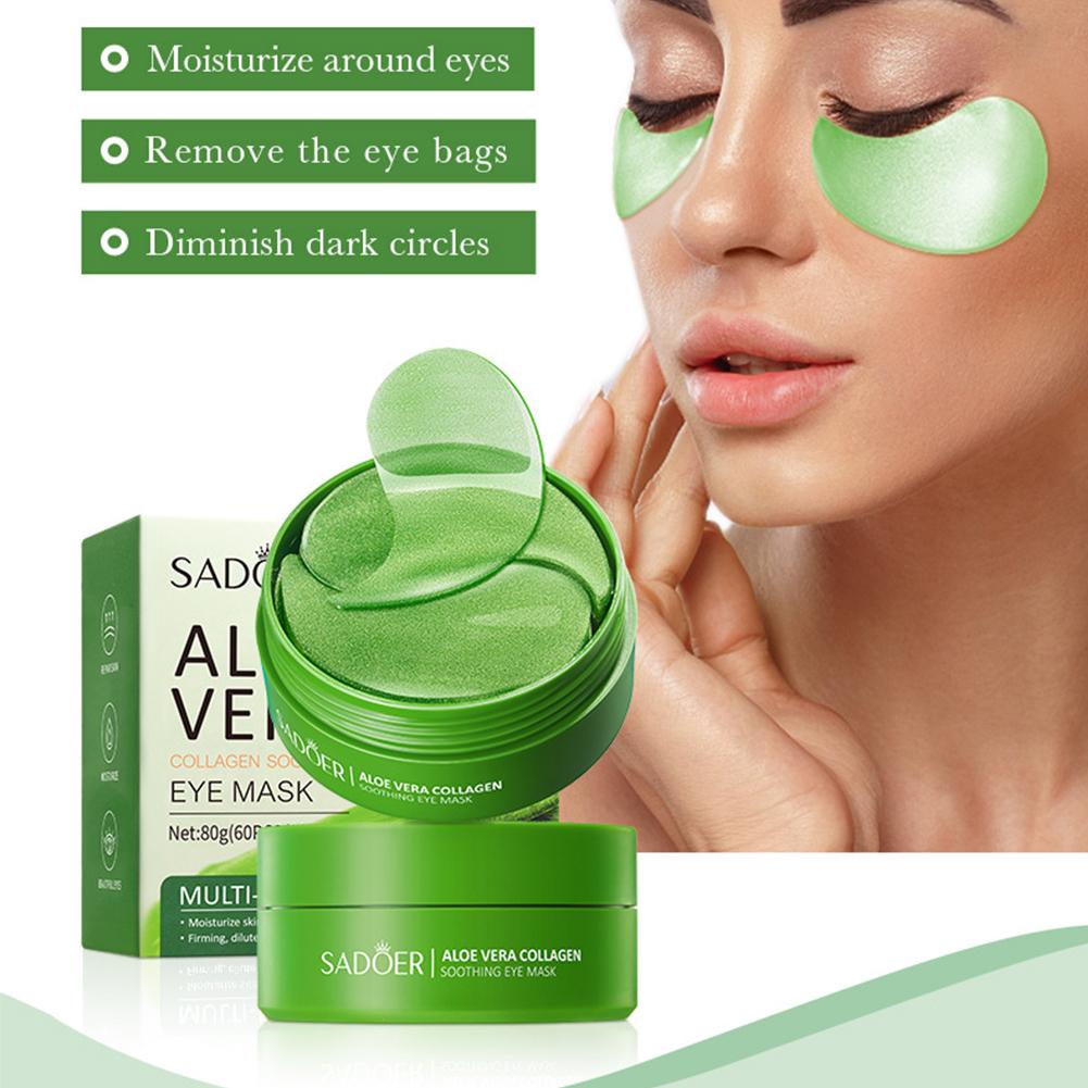 60pcs Aloe Vera Collagen Under - đánh giá và giá Sheet Mask Collagen
