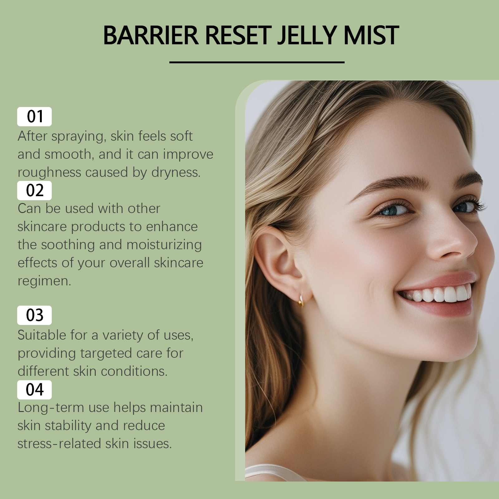 Soothing Face Essence for Sens - đánh giá và giá Essence Serum Toner