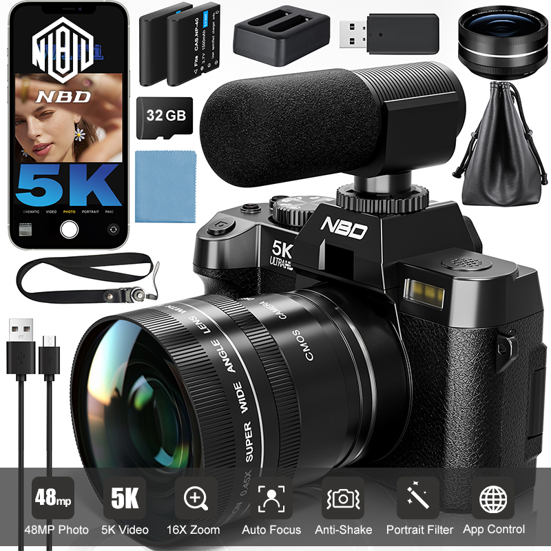 NBD 5K&48MP Digital Cameras Ph - đánh giá và giá Korean Lifestyle Vlog