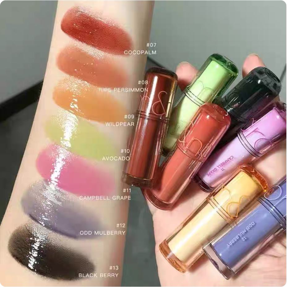 romnd MINI size Juicy Lasting  - đánh giá và giá Lip Tint Korean