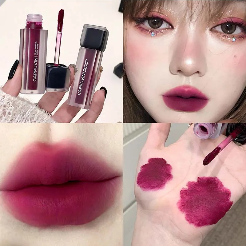 Purple Gothic Lip Gloss Punk M - đánh giá và giá Lip Tint Korean