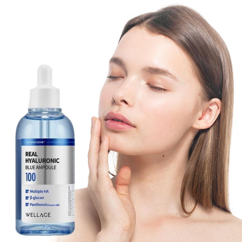 100ml WELLAGE Hyaluronic Acid  - đánh giá và giá Essence Serum Toner