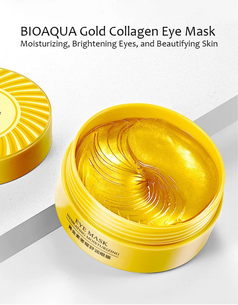 60pcs BIOAQUA Collagen Eye Mas - đánh giá và giá Sheet Mask Collagen