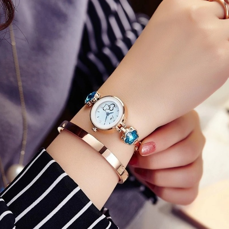 Fashion Casual Alloy Strap Qua - đánh giá và giá Korean Student Lifestyle