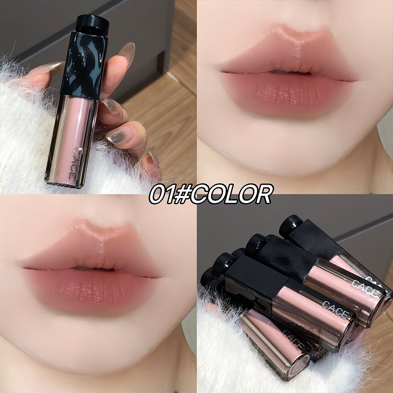 CACE Lip Mud 6 Colors Mist Vel - đánh giá và giá Lip Tint Korean