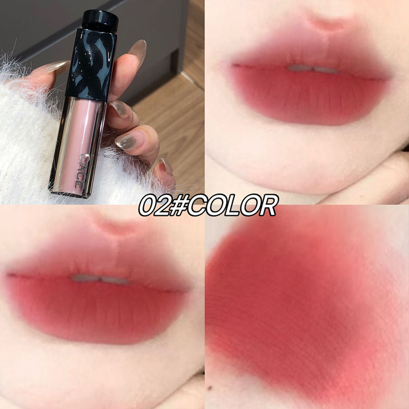 CACE Lip Mud 6 Colors Mist Vel - đánh giá và giá Lip Tint Korean