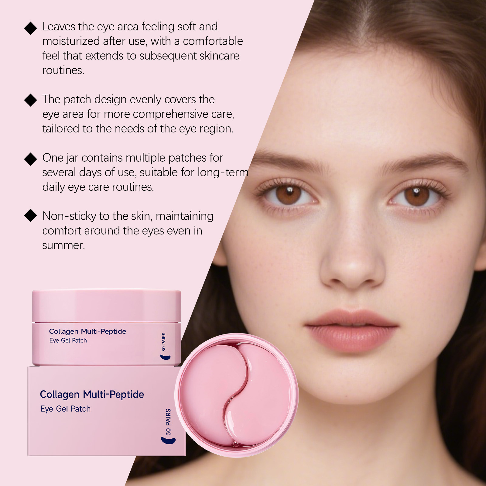 Collagen Multi-peptide Eye Gel - đánh giá và giá Sheet Mask Collagen