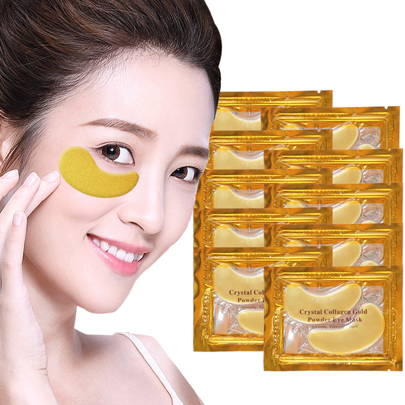 5/10/20/30 Pairs Crystal Gold  - đánh giá và giá Sheet Mask Collagen