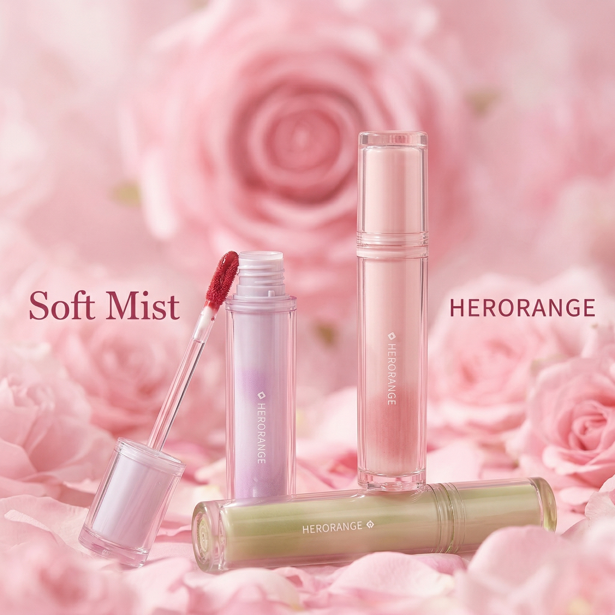 Herorange Iced Tea Gloss Lip G - đánh giá và giá Lip Tint Korean