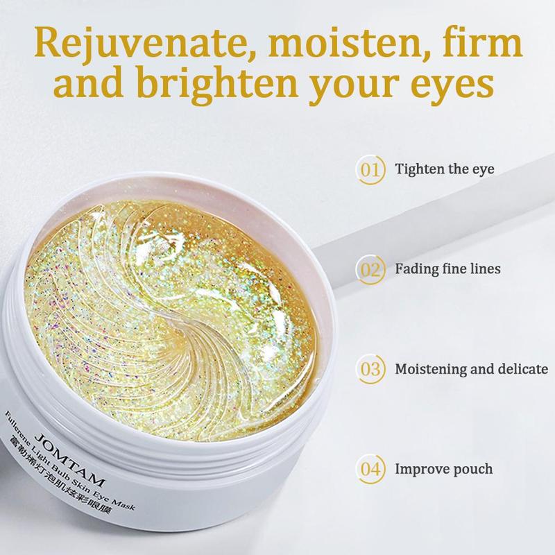 60pcs Crystal Collagen Eye Mas - đánh giá và giá Sheet Mask Collagen