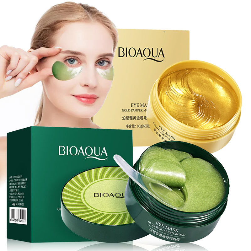 60pcs/box BIOAQUA Collagen Eye - đánh giá và giá Sheet Mask Collagen