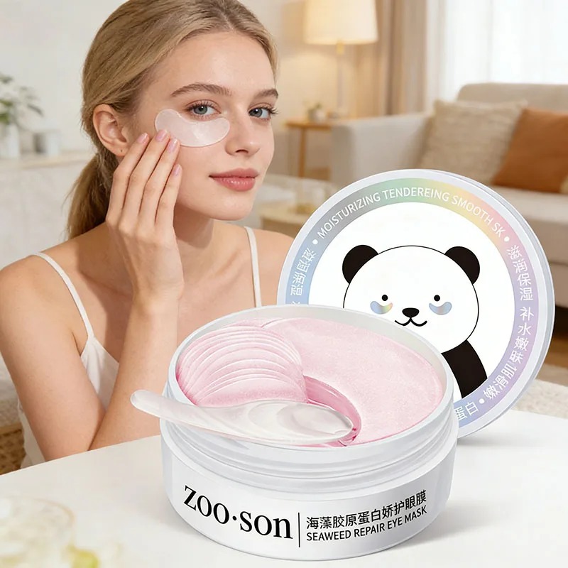 60Pcs Gold Crystal Collagen Ey - đánh giá và giá Sheet Mask Collagen