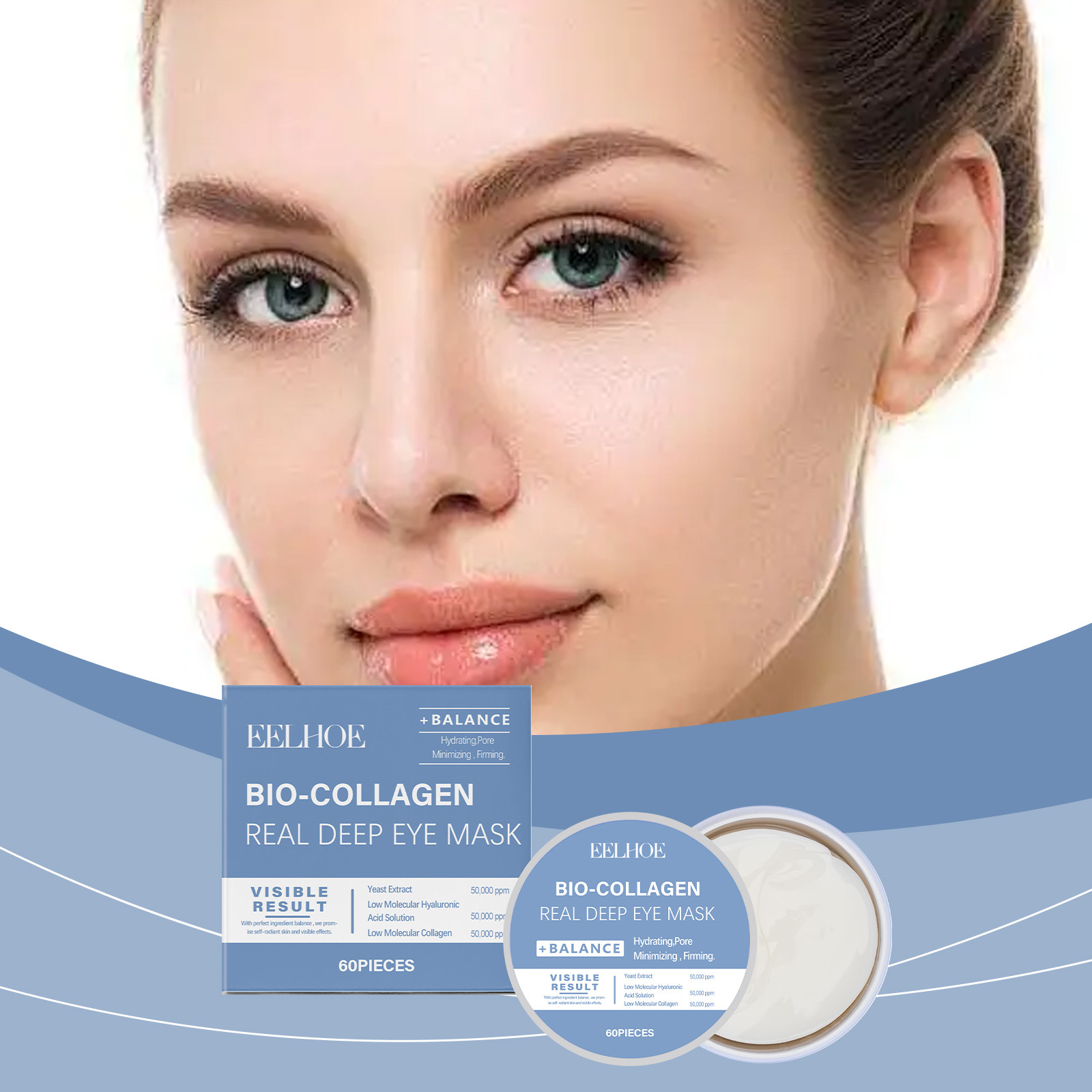 EELHOE Collagen Eye Mask Anti  - đánh giá và giá Sheet Mask Collagen
